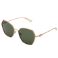 Preview: Komono Sonnenbrille Belle Expidition Galaxy night solid grün getönte Gläser, Seitenansicht